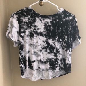 LA Hearts PacSun Backwards Graphic Crop Top